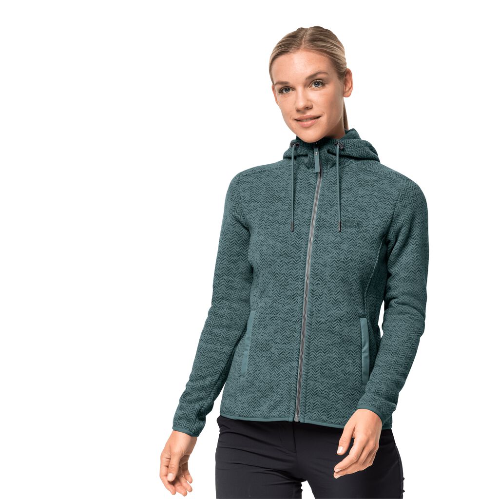 Jack Wolfskin PATAN HOODED Vestes Femme Vert Clair - EYDTPWC-62